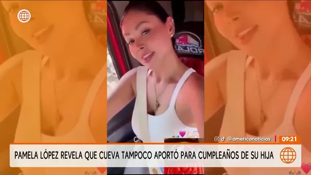Pamela Franco compró un tráiler gigante / Captura