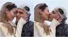 Pamela López sorprende al dar beso apasionado a Paul Michael