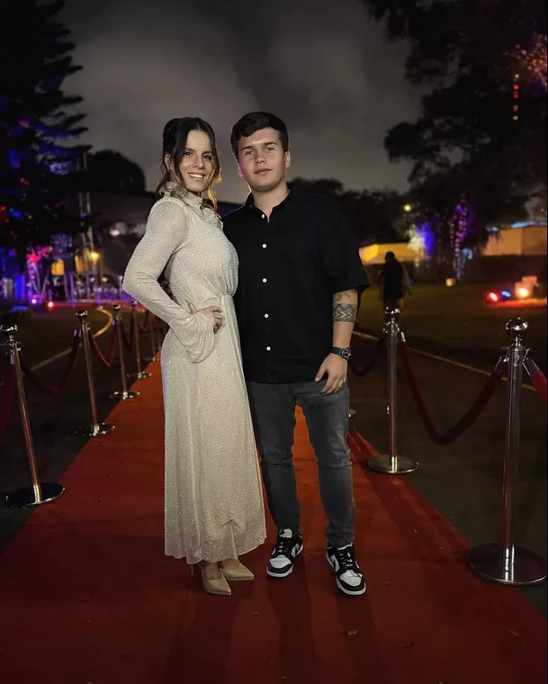Alejandra Baigorria junto a su hermano Derek/ IG: baigorriaderek