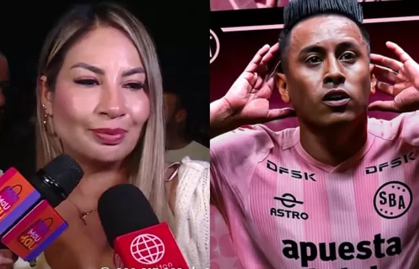 Pamela López lamentó la lesión de Christian Cueva, pero cuestionó su carrera deportiva. Foto: América Espectáculos Pamela López lamentó la lesión de Christian Cueva, pero cuestionó su carrera deportiva. Foto: América Espectáculos