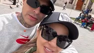 Pamela López y Paul Michael muy enamorados en Huancayo