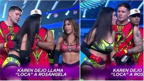  Pancho Rodríguez calmó a Rosángela Espinoza al enfrentar a Karen Dejo / AméricaTV