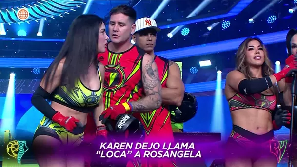 Pancho Rodríguez calmó a Rosángela Espinoza al enfrentar a Karen Dejo / AméricaTV Pancho Rodríguez calmó a Rosángela Espinoza al enfrentar a Karen Dejo / AméricaTV
