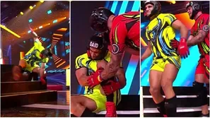 Pancho Rodríguez corrió a auxiliar Said Palao tras fuerte golpe por caída / AméricaTV