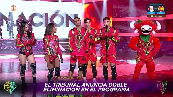 Pancho Rodriguez enfureció tras perder todo el puntaje de los combatientes / AméricaTV Pancho Rodriguez enfureció tras perder todo el puntaje de los combatientes / AméricaTV