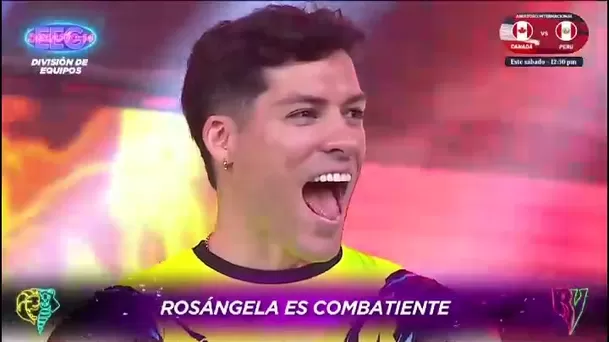 Patricio hizo unas muecas de burla ante la llegada de la Roucha a su nuevo equipo/ América TV Patricio hizo unas muecas de burla ante la llegada de la Roucha a su nuevo equipo/ América TV