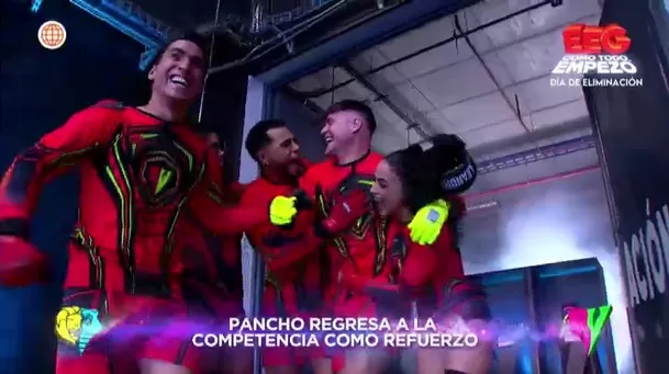 Pancho regresó a EEG y se quebró con efusivo abrazo de los combatientes / AméricaTV Pancho regresó a EEG y se quebró con efusivo abrazo de los combatientes / AméricaTV