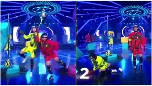 Pancho arrebató campana a Kevin con fuerte choque y lo mandó al suelo / AméricaTV