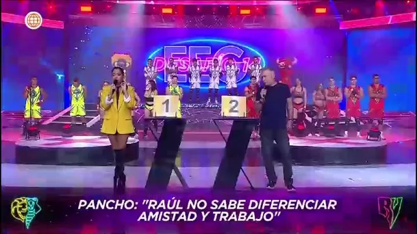 Pancho considera que Raúl es el más débil del programa/ América TV Pancho considera que Raúl es el más débil del programa/ América TV