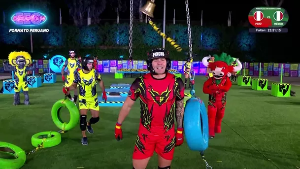 La eufórica felicitación de Mathías Brivio a Pancho Rodríguez / AméricaTV La eufórica felicitación de Mathías Brivio a Pancho Rodríguez / AméricaTV