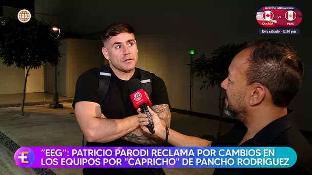 Pancho Rodríguez le responde a Patricio Parodi / Más Espectáculos 