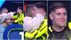 Pancho Rodríguez se puso 'rojito' tras recibir beso de Yahaira