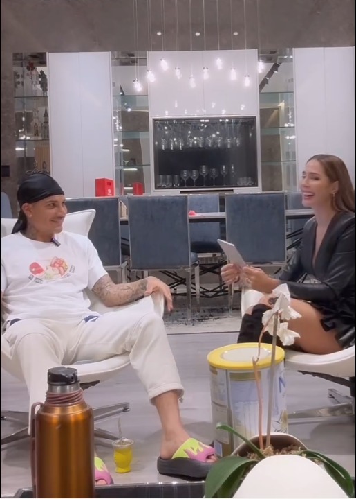 Ana Paula Consorte entrevistó a Paolo Guerrero para su canal de YouTube/Foto: YouTube