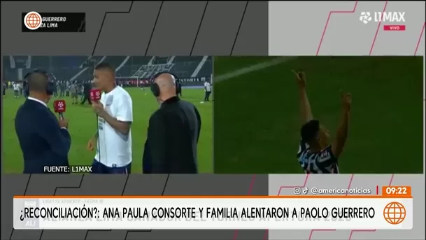 Paolo Guerrero llama "amor" a Ana Paula Consorte y aviva rumores de reconciliación / Captura / L1MAX