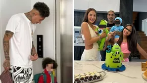 Paolo Guerrero tuvo que regresar a su hijo a casa/Foto: Instagram