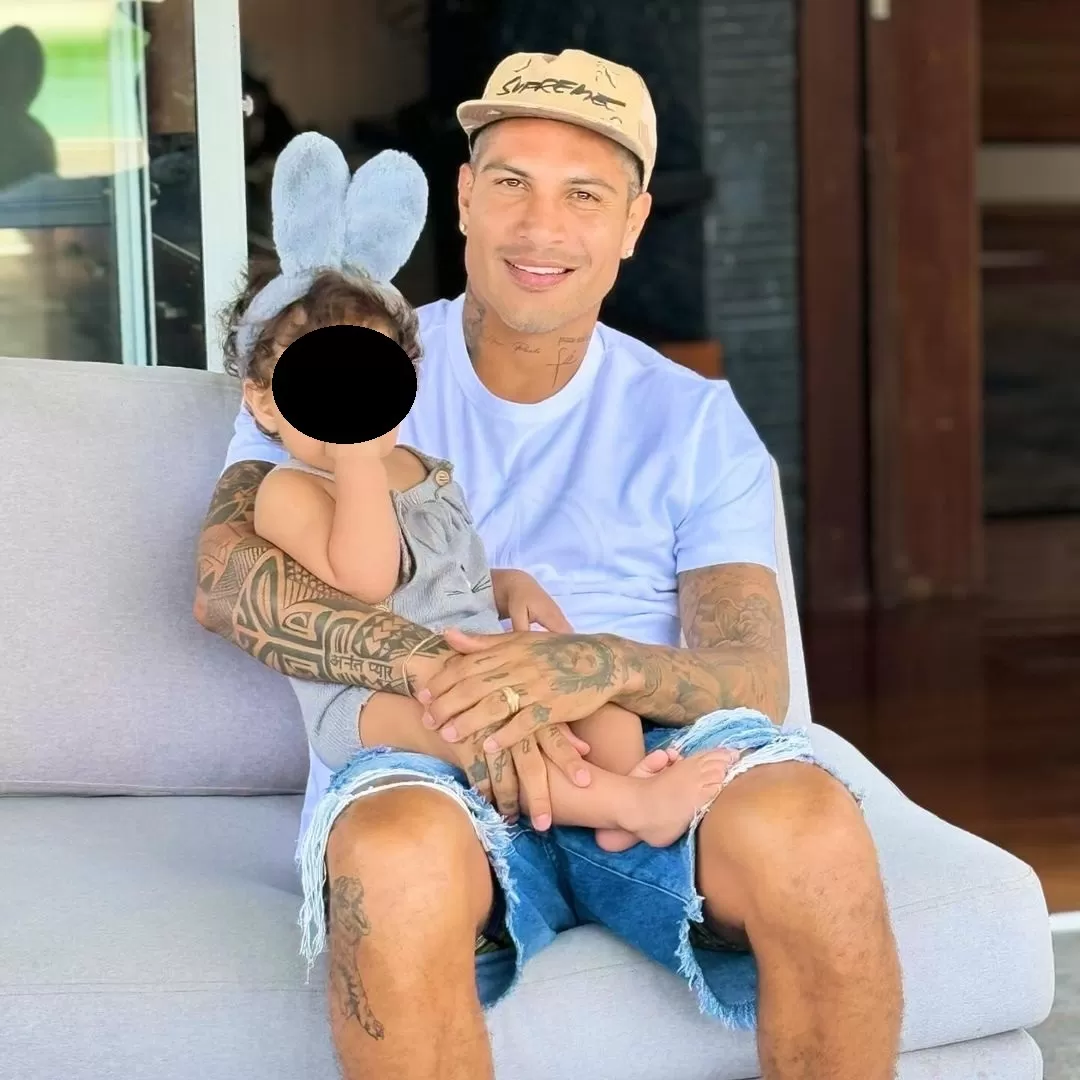 Paolo Guerrero protagonizó un tierno momento con su hijo Paolo André/Foto: Instagram