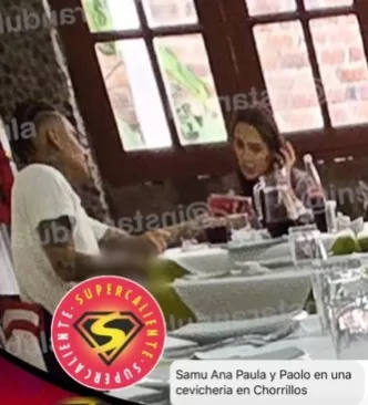 Paolo Guerrero y Ana Paula Consorte almorzando juntos en Chorrillos. Fuente: Instarandula