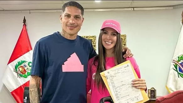 Paolo Guerrero y Ana Paula Consorte. Foto: Instagram