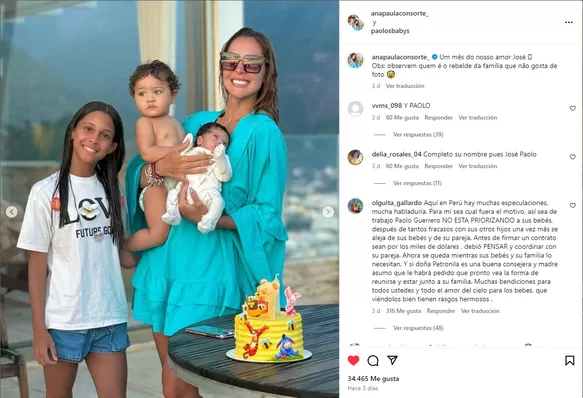 ¿Paolo Guerrero y Ana Paula Consorte se reconciliaron? Foto: Instagram