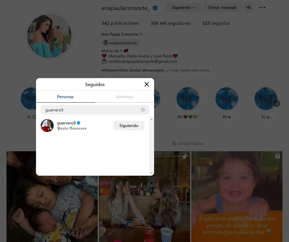 ¿Paolo Guerrero y Ana Paula Consorte se reconciliaron? Foto: Instagram