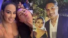 Paolo Guerrero y Pamela López coincidieron en la fiesta de 15 años de la hija de Coyote Rivera