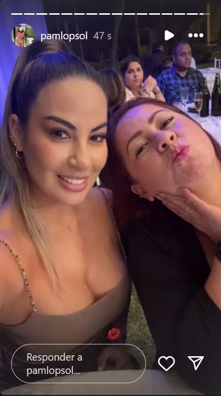 Pamela López fue invitada a la fiesta de la sobrina de Paolo Guerrero/Foto: Instagram 