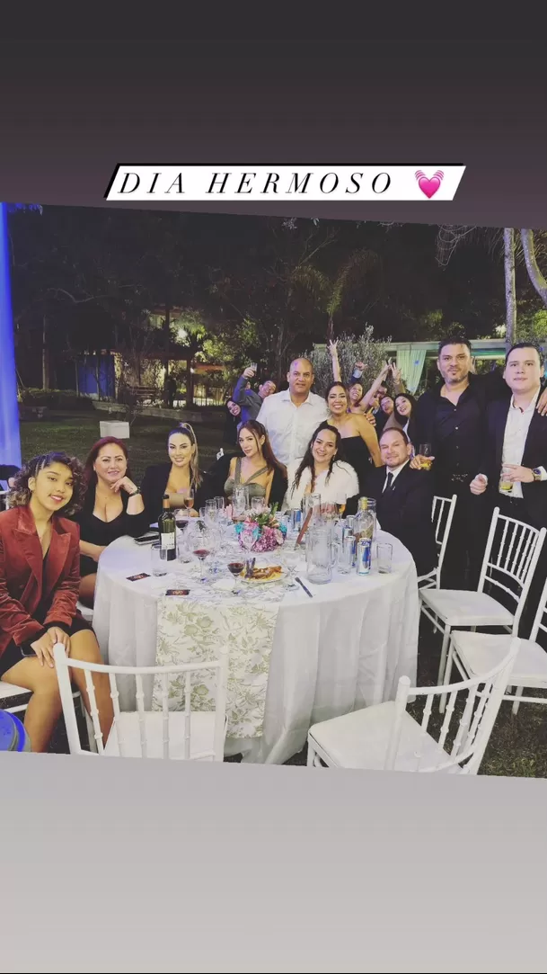 Pamela López fue una de las invitadas a la fiesta de la sobrina de Paolo Guerrero/Foto: Instagram