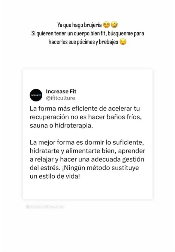 Jossmery Toledo le responde a Paolo Hurtado. Foto: Instagram