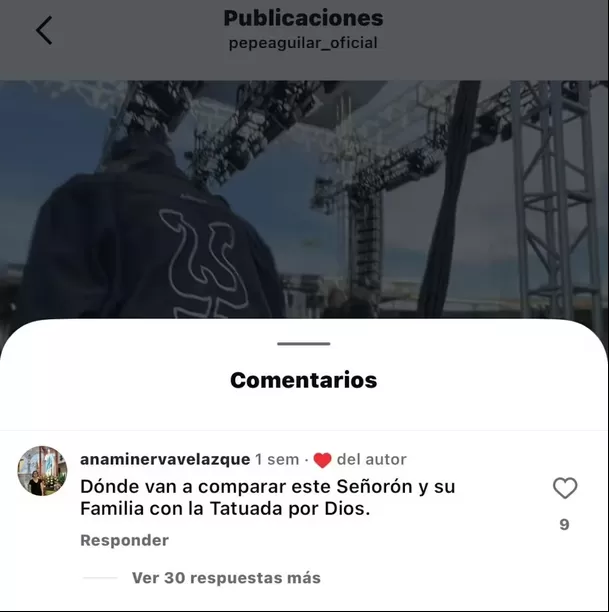 Un “Me gusta” de Pepe Aguilar a un comentario contra Cazzu desata fuerte polémica en redes sociales / Instagram 