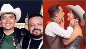 Papá de Christian Nodal rompió el silencio sobre el romance de su hijo con Ángela Aguilar. Fuente: Instagram