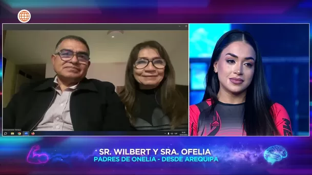 Papá de Onelia se quebró al saludar a su hija por su cumpleaños. Fuente: AméricaTV Papá de Onelia se quebró al saludar a su hija por su cumpleaños. Fuente: AméricaTV