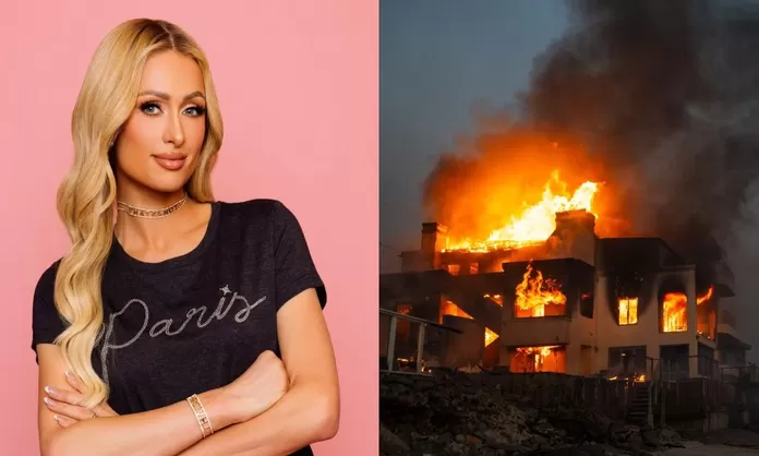 Paris Hilton perdió su mansión por incendios forestales