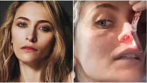 Paris Jackson mostró cómo su adicción a las drogas perforó su tabique / Instagram / TikTok