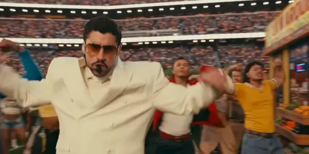 ‘Pato’ Quiñones se lució bailando con Bad Bunny en el Super Bowl/ Captura Instagram