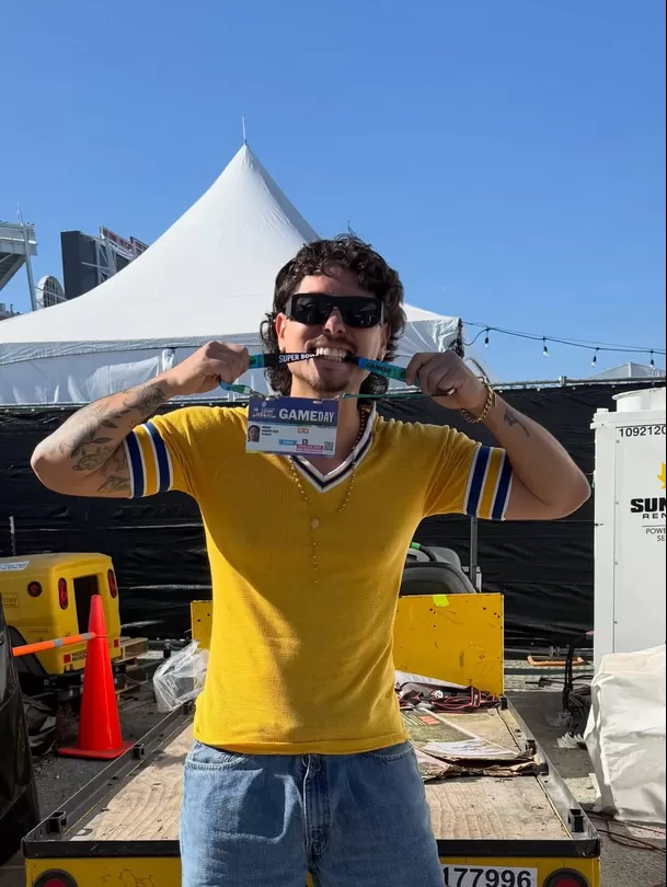 Pato Quiñones bailó con Bad Bunny en Super Bowl 2026/ Instagram