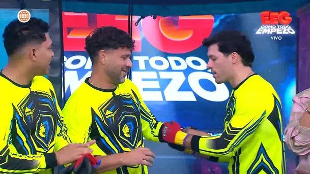Patricio entregó banda de capitán a Yaco tras volver a Esto es Guerra. Fuente: AméricaTV