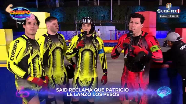 Patricio Parodi acusó a Said Palao de faltarle el respeto en la competencia. Fuente: AméricaTV