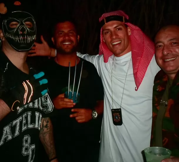 Patricio Parodi asistió a una fiesta por Halloween a pesar de su lesión / Instagram Patricio Parodi asistió a una fiesta por Halloween a pesar de su lesión / Instagram