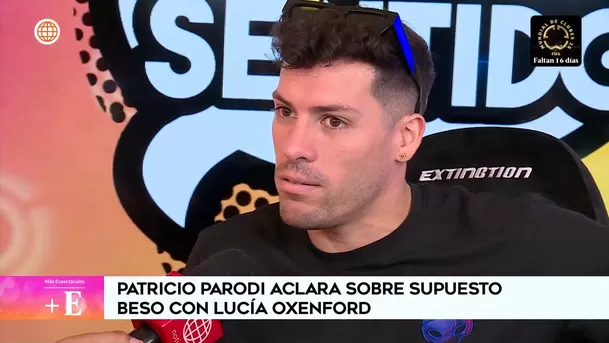 Patricio Parodi se refirió a Lucía Oxenford / Captura