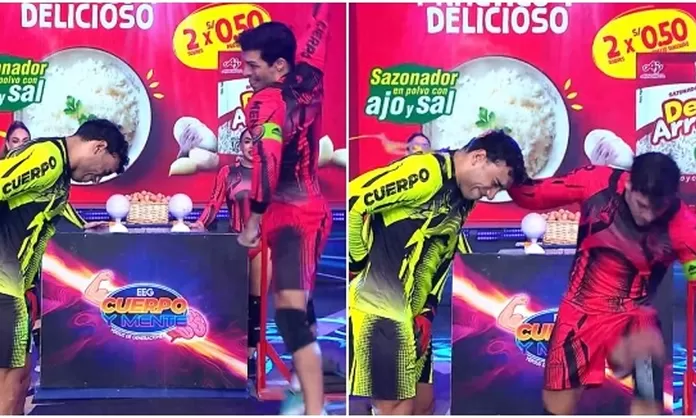 Patricio Parodi casi ‘desnuca’ a Said Palao con 'huevazos'