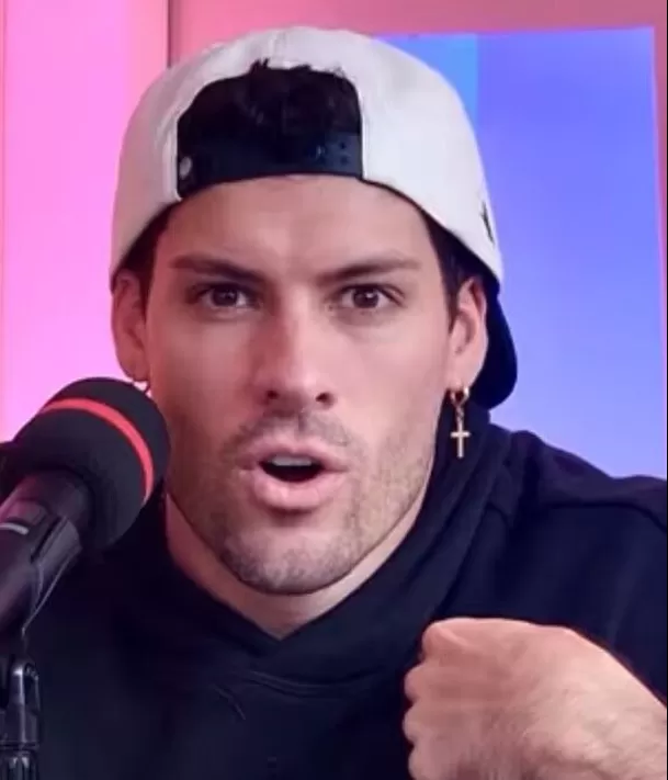 Patricio Parodi compartía mesa de conducción con Onelia y Roxana Molina. Foto: Doble Sentido Podcast