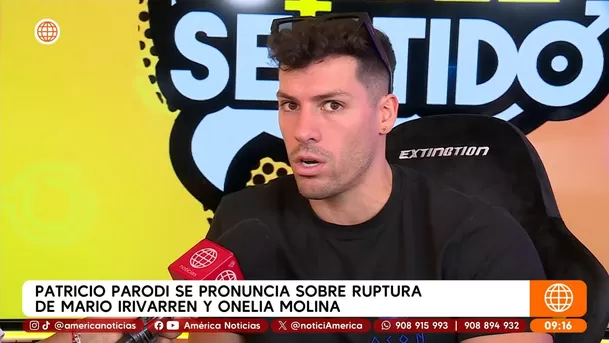 Patricio Parodi contó si conversó con Onelia Molina sobre su separación de Mario Irivarren / Captura