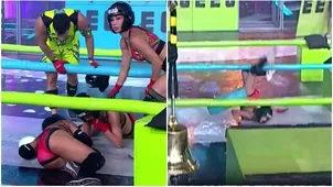 Patricio Parodi corrió a auxiliar a Flavia López tras sufrir fuerte caída