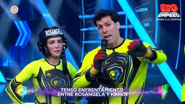 Patricio Parodi intervino para defender a Rosángela Espinoza. Foto: América TV