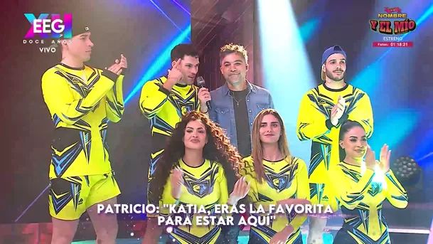 Patricio Parodi dedicó palabras de bienvenida a Katia Palma. Fuente: AméricaTV