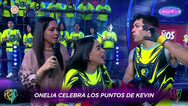 Katia Palma ‘castigó’ a Onelia Molina por traición a los guerreros / AméricaTV Katia Palma ‘castigó’ a Onelia Molina por traición a los guerreros / AméricaTV