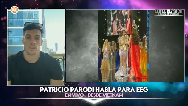 Patricio Parodi volverá a ver a Luciana Fuster en Año Nuevo. Fuente: AméricaTV Patricio Parodi volverá a ver a Luciana Fuster en Año Nuevo. Fuente: AméricaTV