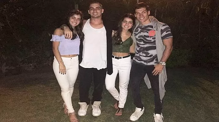 Patricio y sus hermano. Foto: Instagram Patricio Parodi Patricio y sus hermano. Foto: Instagram Patricio Parodi