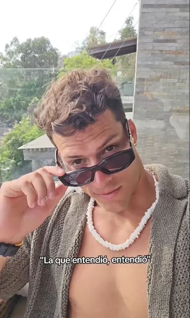 Patricio Parodi sorprendió con fuerte indirecta en sus redes sociales. Fuente: TikTok Patricio Parodi sorprendió con fuerte indirecta en sus redes sociales. Fuente: TikTok