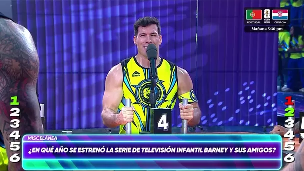 Patricio Parodi se mostró nervioso ante juego con electricidad / AméricaTV